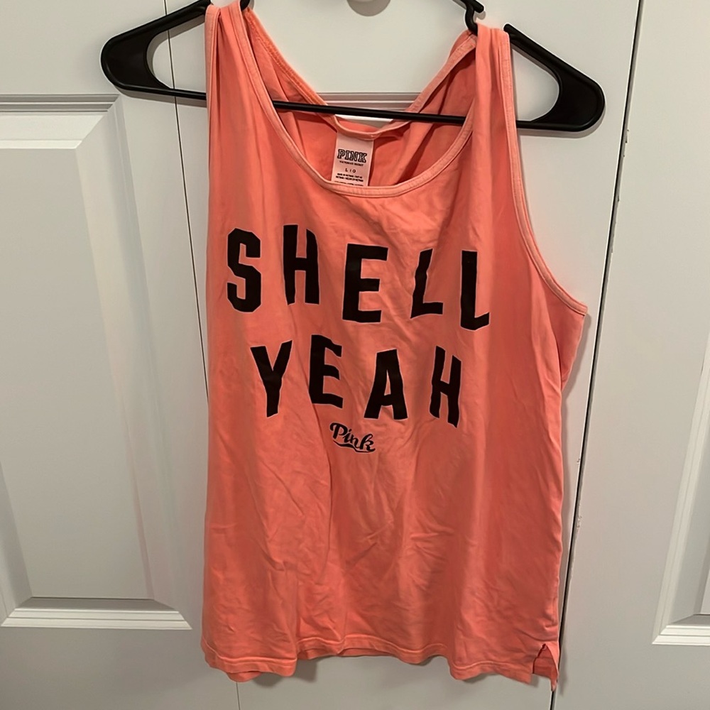 Pink tank top